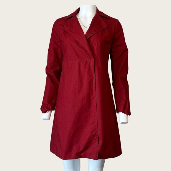 Banana Republic Factory Jackets & Blazers - GUC | Banana Republic | Trench Coat | Red | Small
